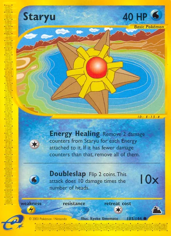 Staryu — Skyridge card #103