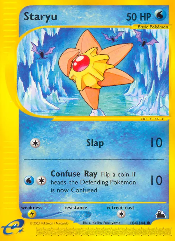 Staryu — Skyridge card #104