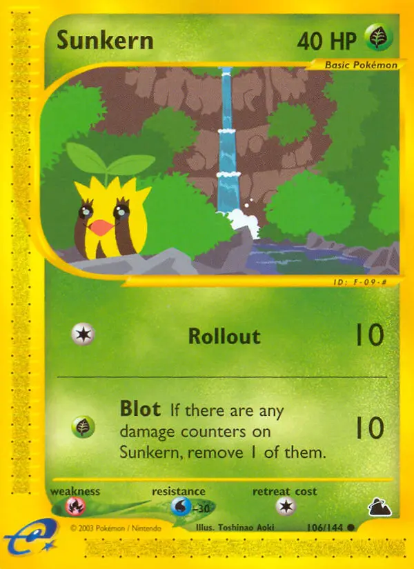 Sunkern — Skyridge card #106