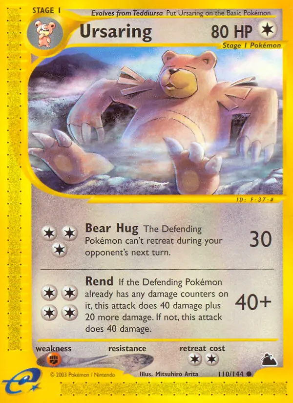 Ursaring — Skyridge card #110