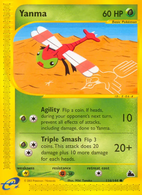 Yanma — Skyridge card #116