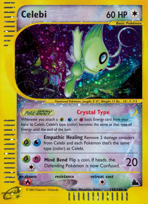 Celebi — Skyridge card #145
