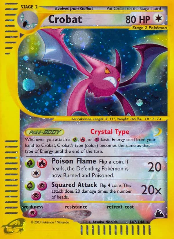 Crobat — Skyridge card #147