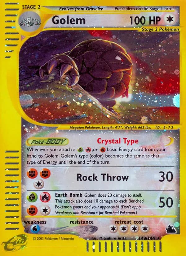 Golem — Skyridge card #148