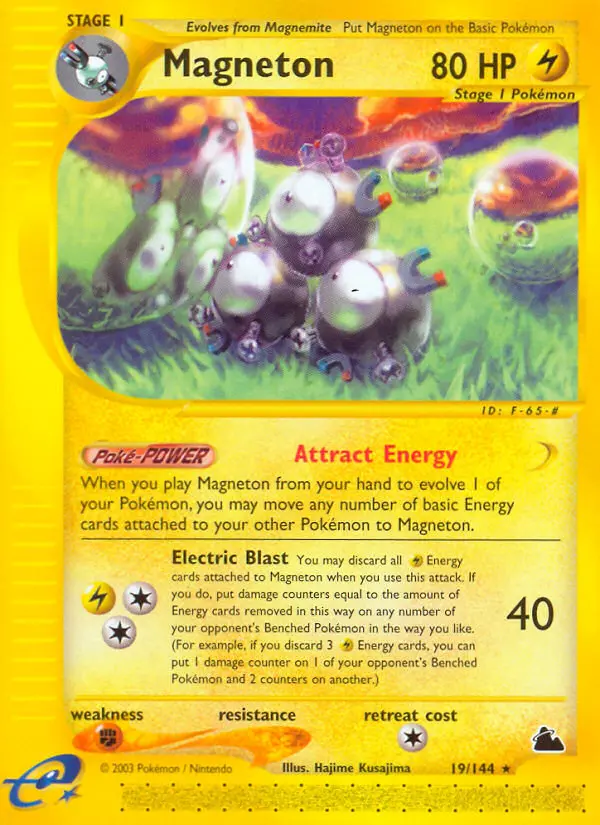 Magneton — Skyridge card #19