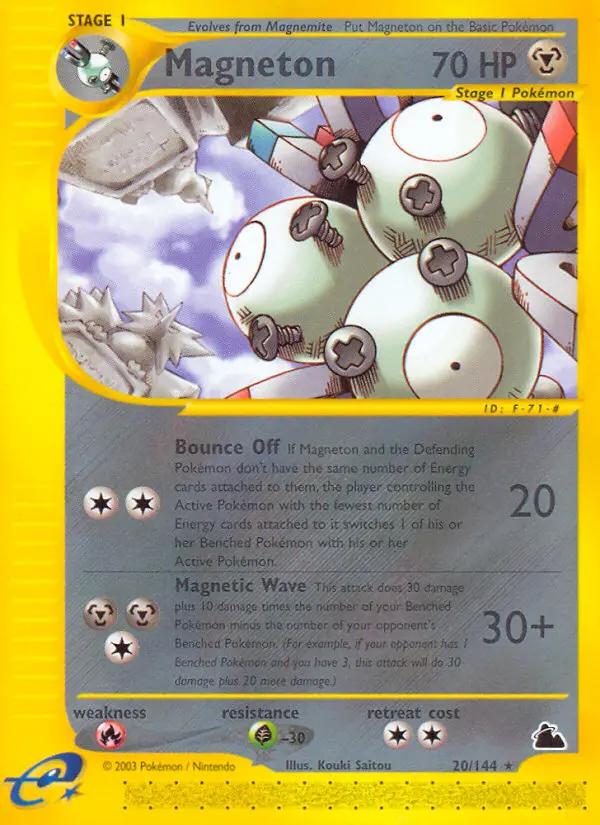 Magneton — Skyridge card #20