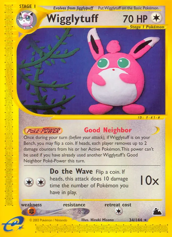 Wigglytuff — Skyridge card #34