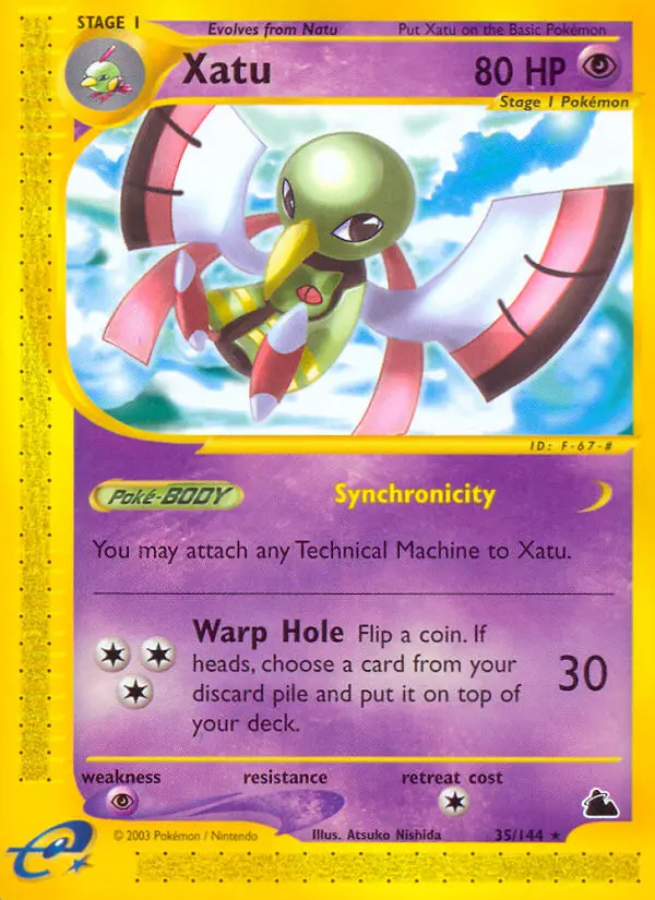 Xatu — Skyridge card #35