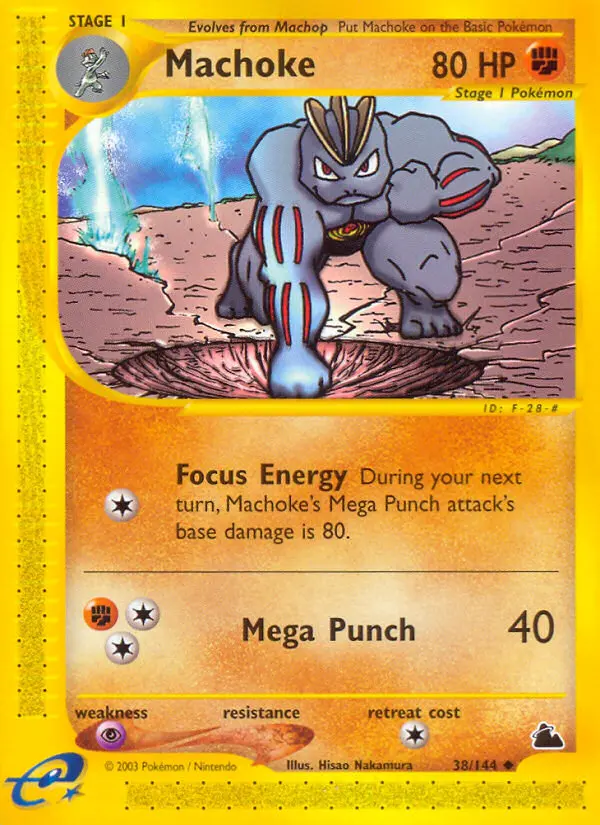 Machoke — Skyridge card #38
