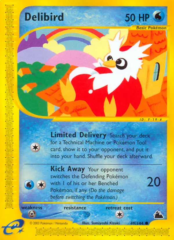Delibird — Skyridge card #49