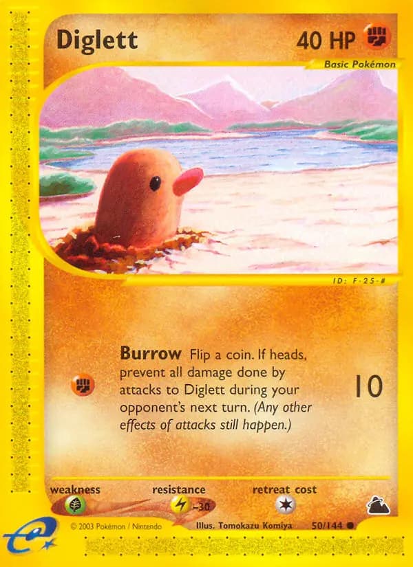 Diglett — Skyridge card #50