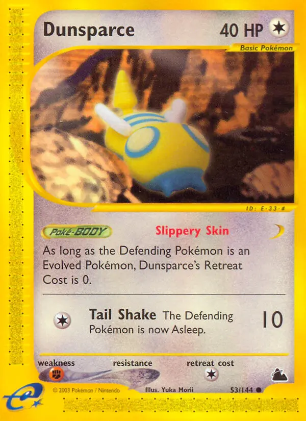 Dunsparce — Skyridge card #53