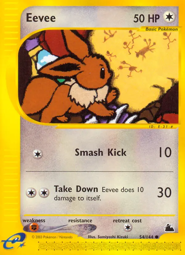 Eevee — Skyridge card #54