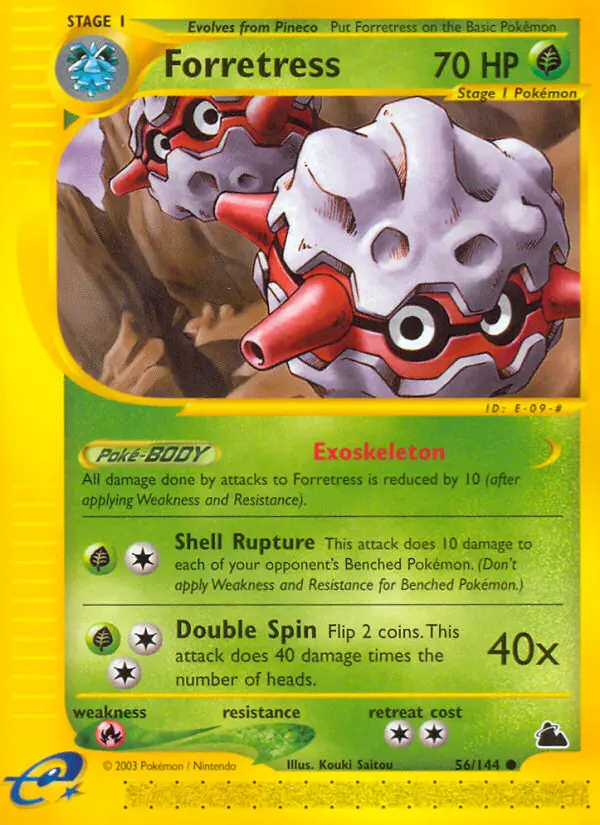 Forretress — Skyridge card #56