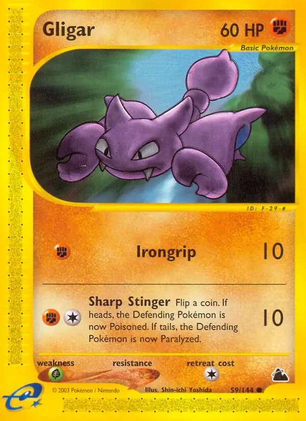 Gligar — Skyridge card #59