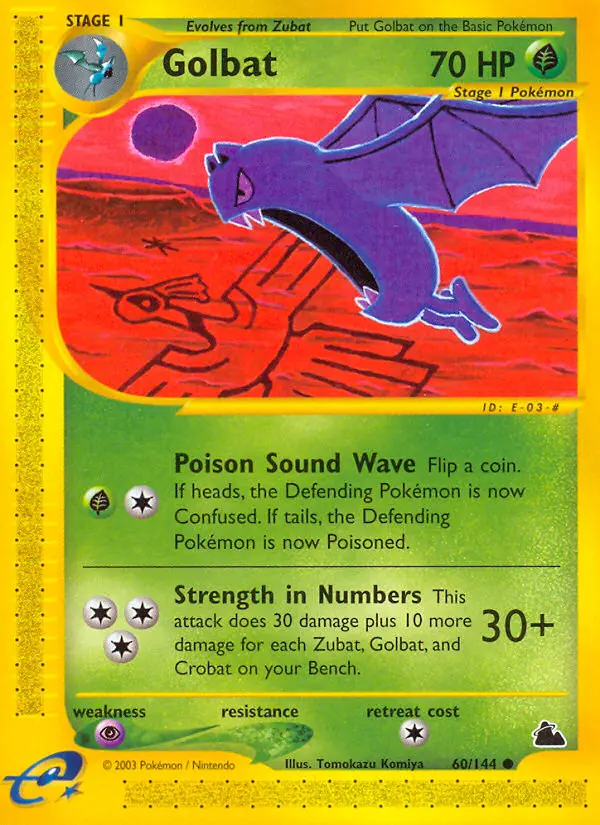 Golbat — Skyridge card #60