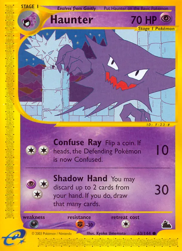 Haunter — Skyridge card #63