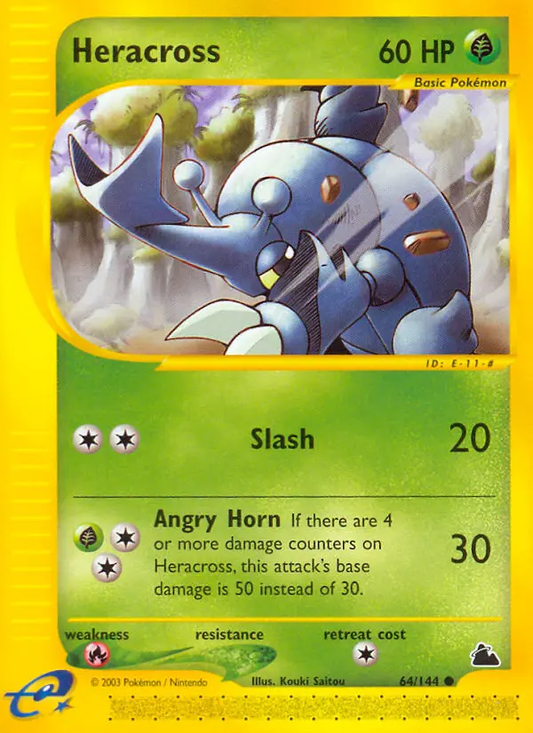 Heracross — Skyridge card #64