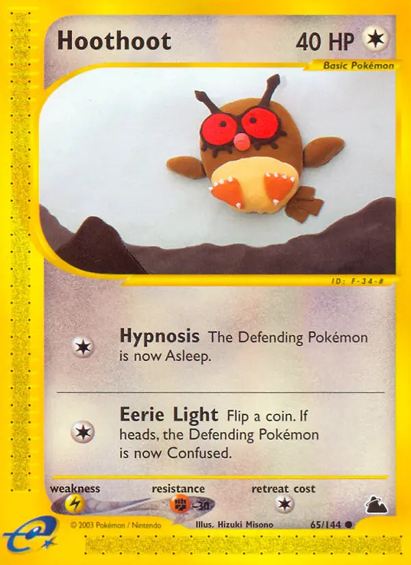 Hoothoot — Skyridge card #65