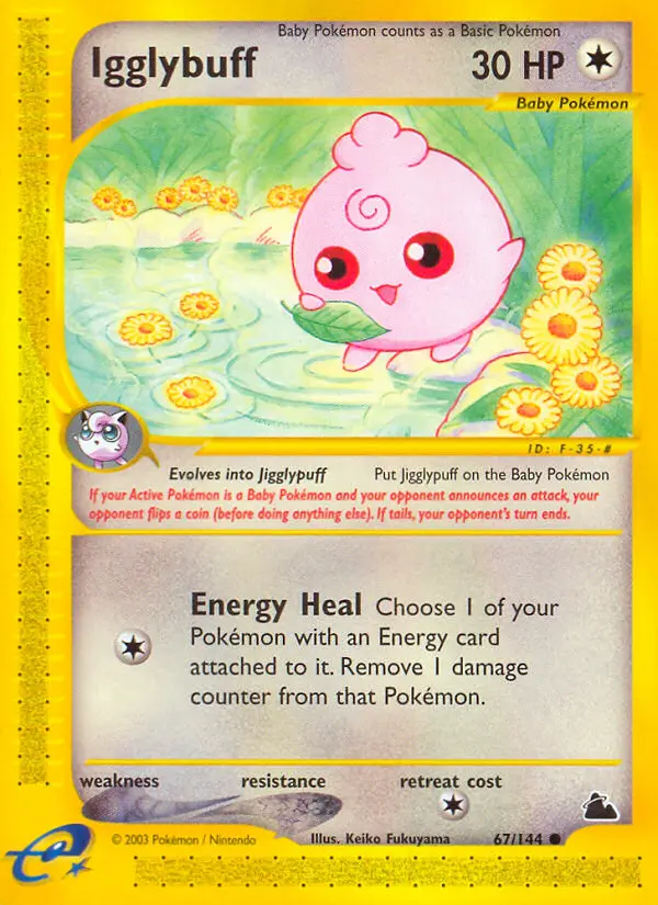 Igglybuff — Skyridge card #67
