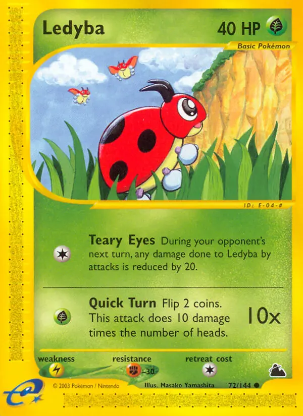 Ledyba — Skyridge card #72