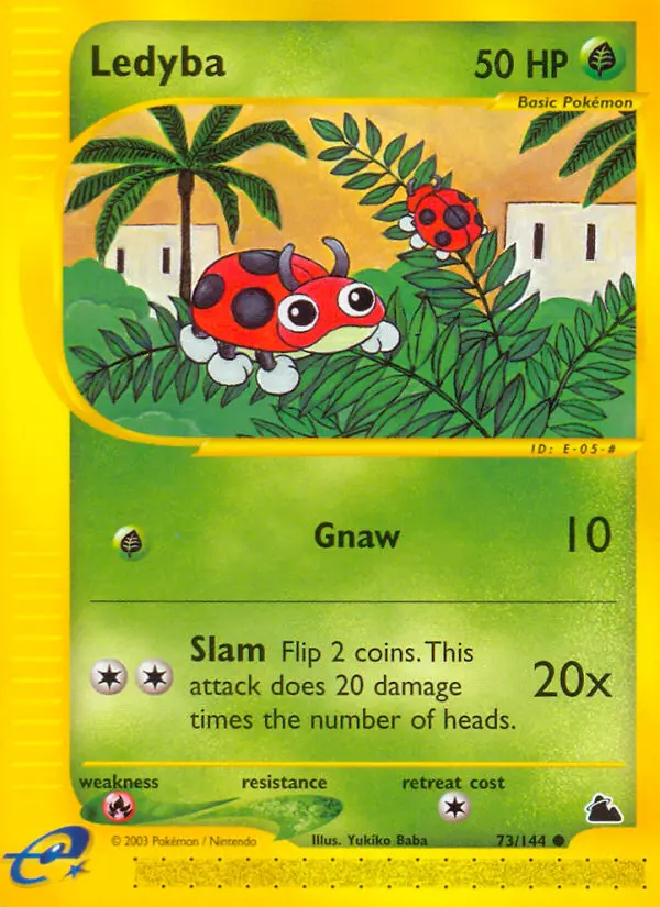 Ledyba — Skyridge card #73