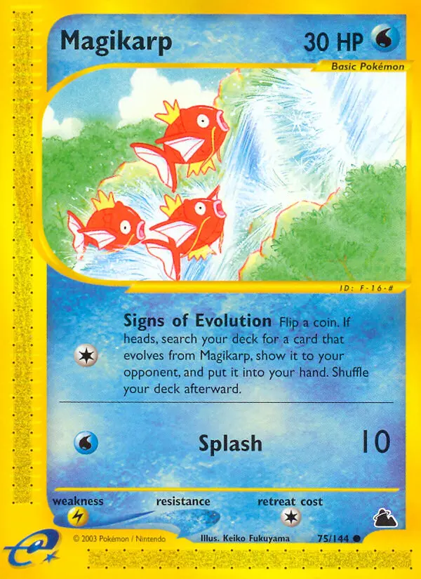 Magikarp — Skyridge card #75