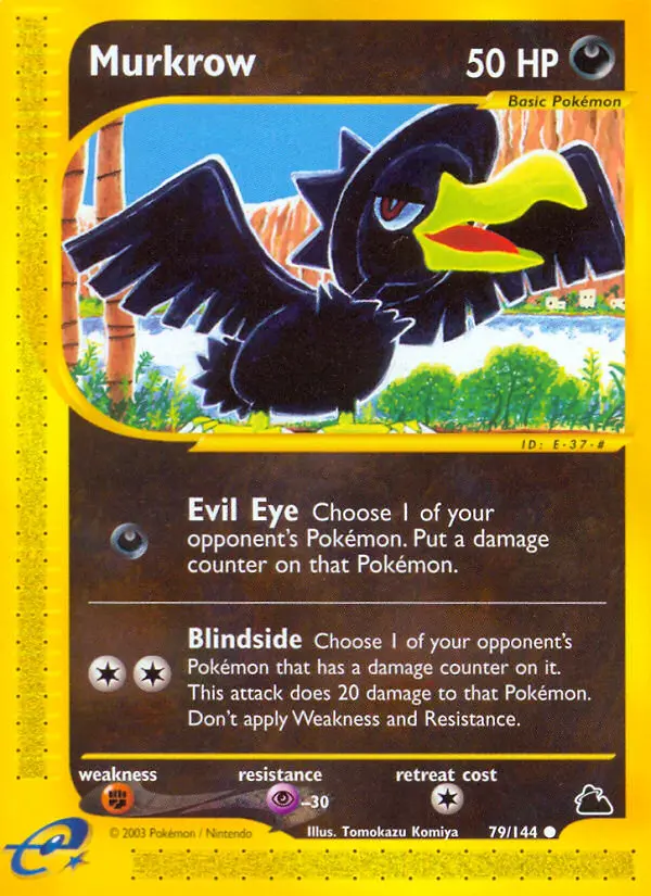 Murkrow — Skyridge card #79