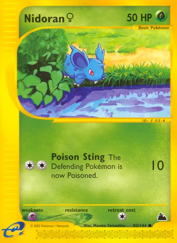 Nidoran♀ — Skyridge card #82
