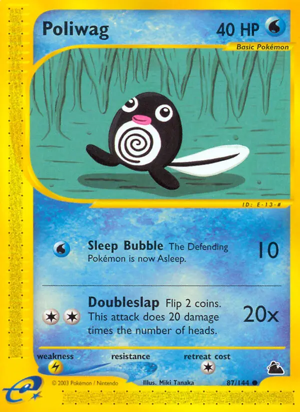 Poliwag — Skyridge card #87
