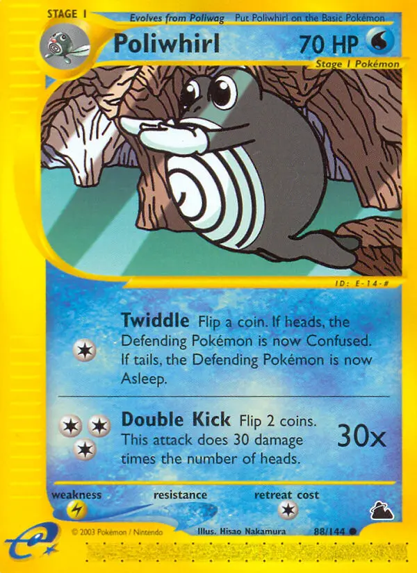 Poliwhirl — Skyridge card #88