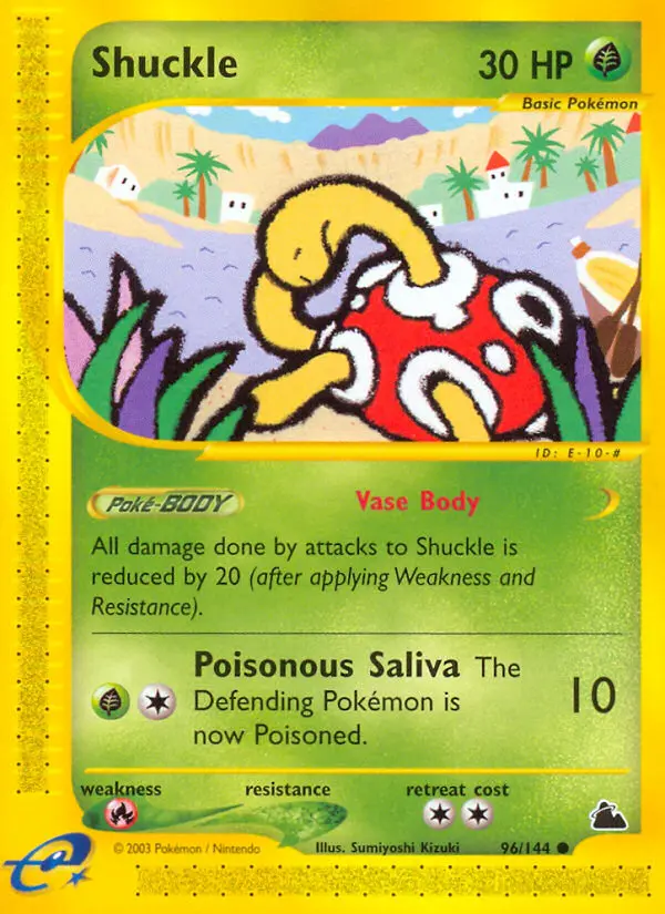 Shuckle — Skyridge card #96