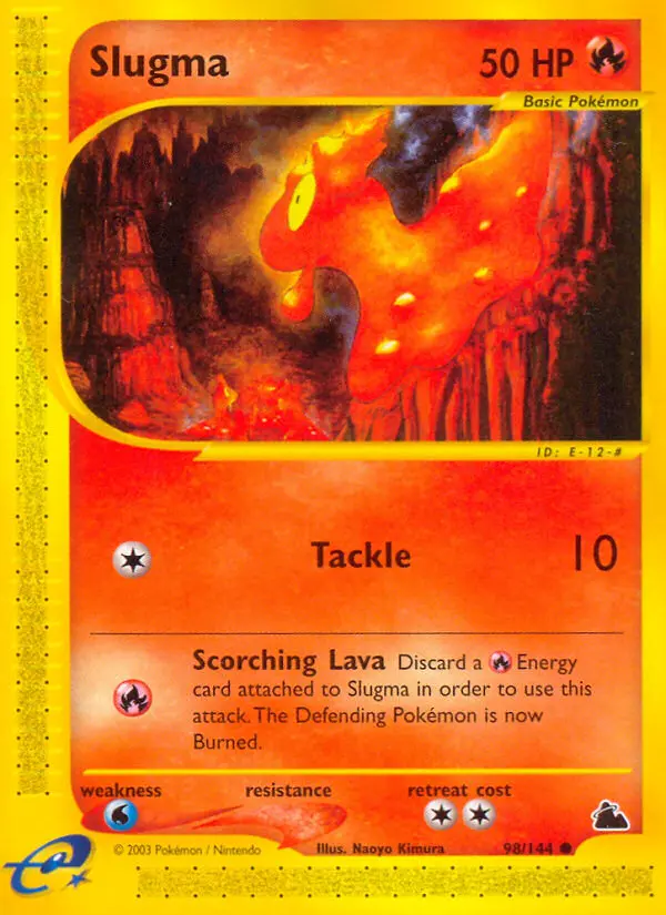 Slugma — Skyridge card #98