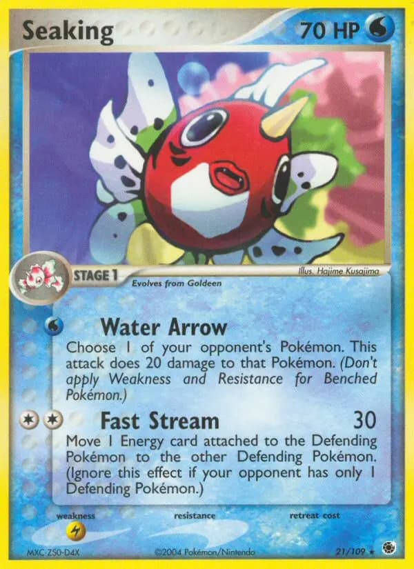 Seaking — Ruby & Sapphire card #21