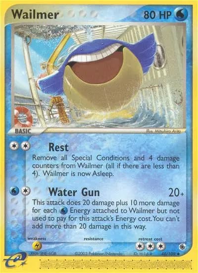 Wailmer — Ruby & Sapphire card #48