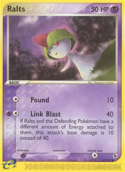Ralts — Ruby & Sapphire card #68