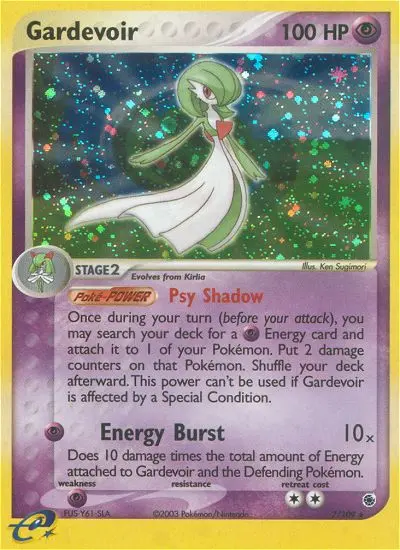 Gardevoir — Ruby & Sapphire card #7