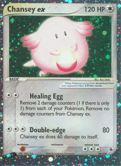 Chansey ex — Ruby & Sapphire card #96