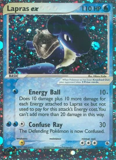 Lapras ex — Ruby & Sapphire card #99