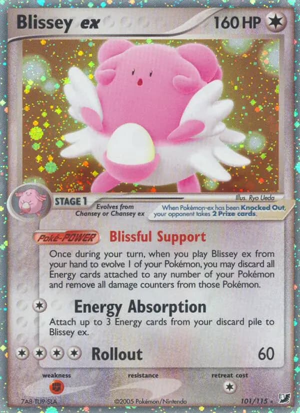 Blissey ex — Unseen Forces card #101