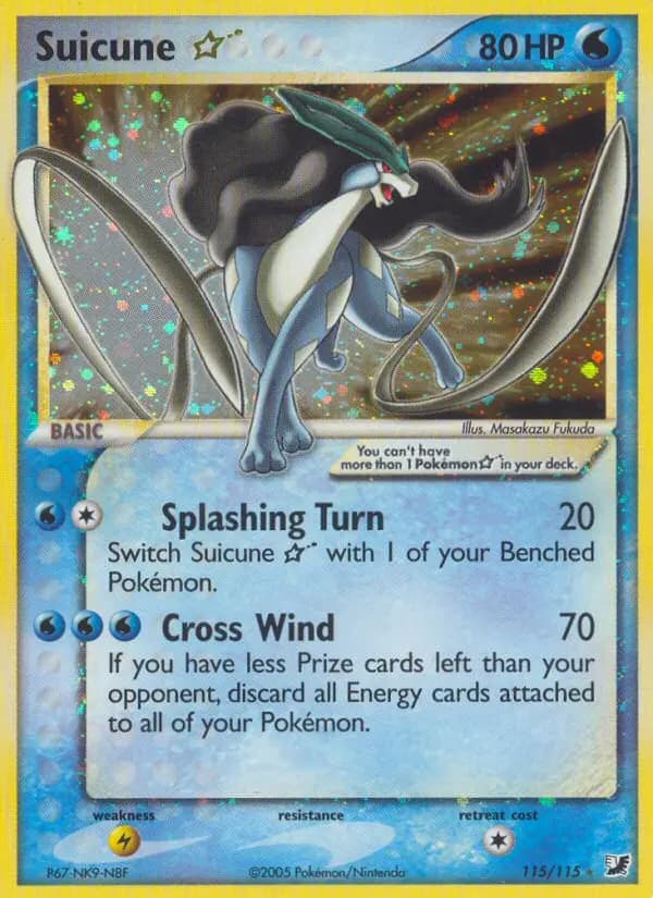 Suicune Star — Unseen Forces card #115