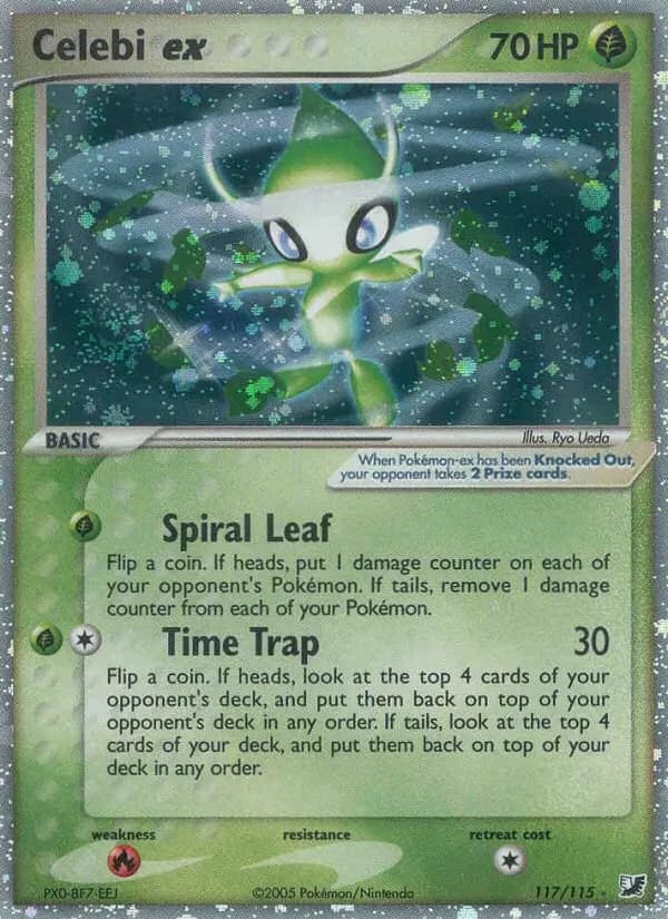 Celebi ex — Unseen Forces card #117