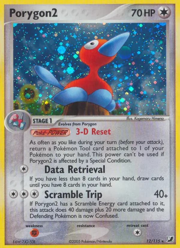 Porygon2 — Unseen Forces card #12
