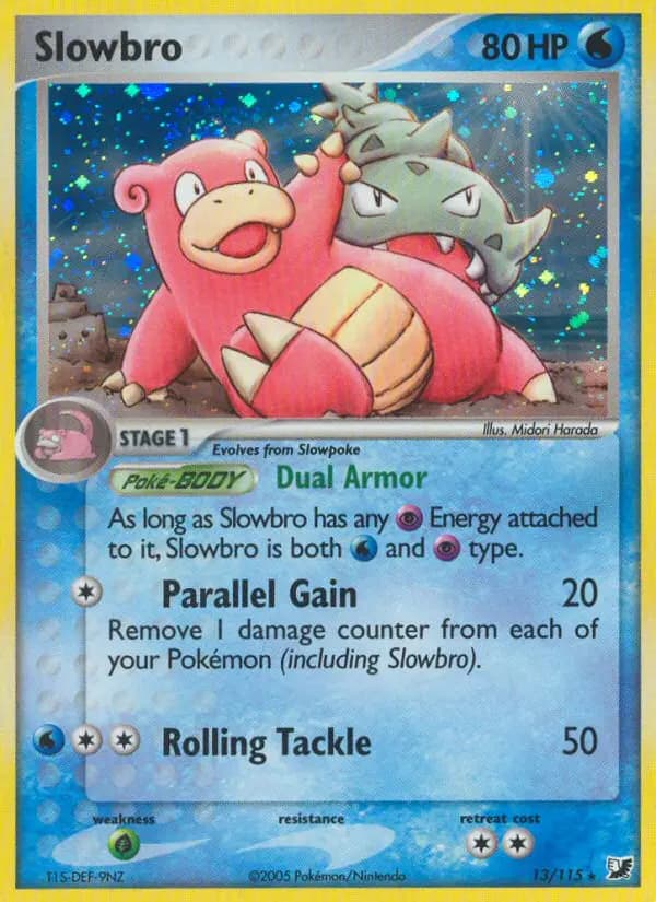 Slowbro — Unseen Forces card #13