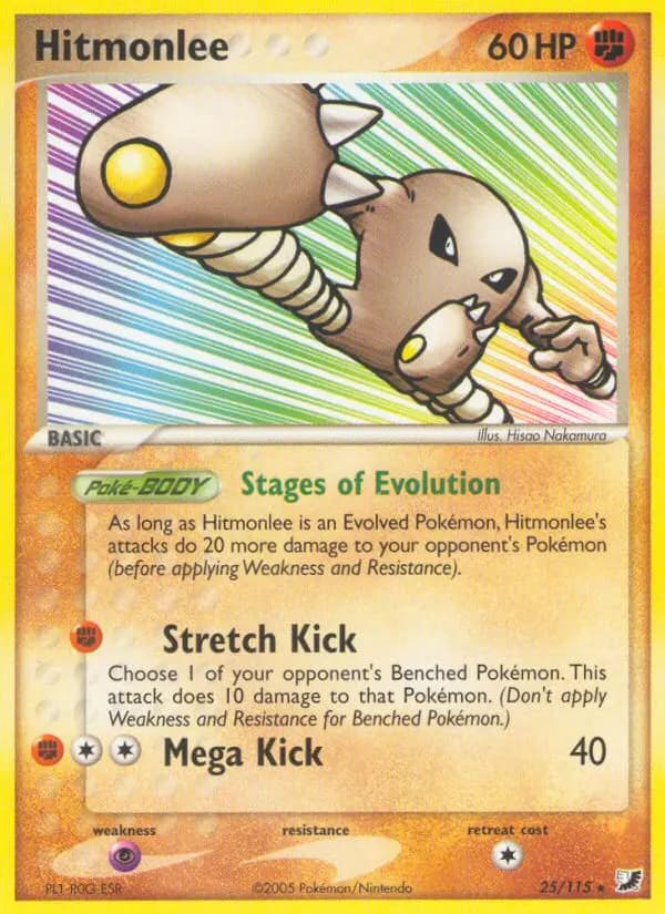 Hitmonlee — Unseen Forces card #25