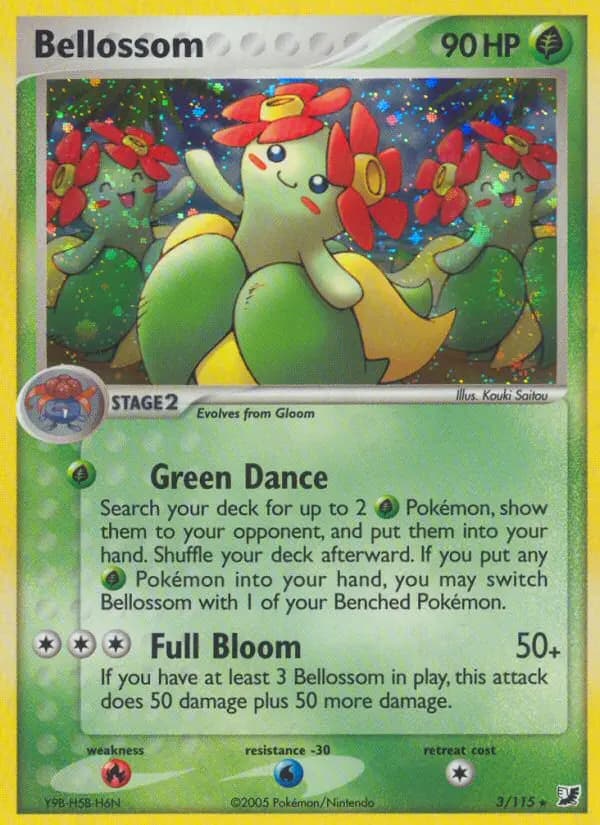 Bellossom — Unseen Forces card #3