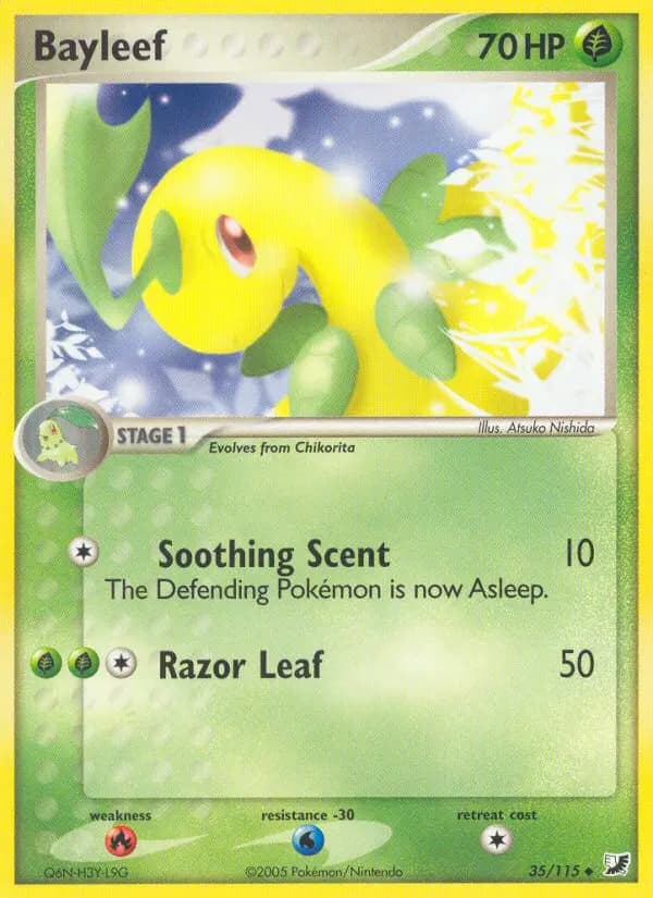Bayleef — Unseen Forces card #35
