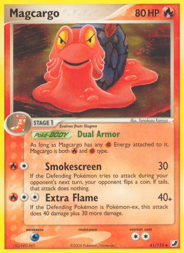 Magcargo — Unseen Forces card #41