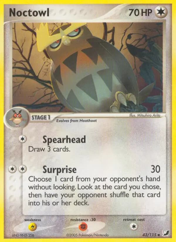 Noctowl — Unseen Forces card #43