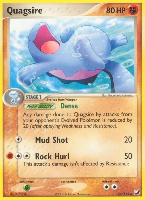 Quagsire — Unseen Forces card #44